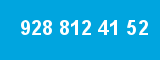 928 812 41 52